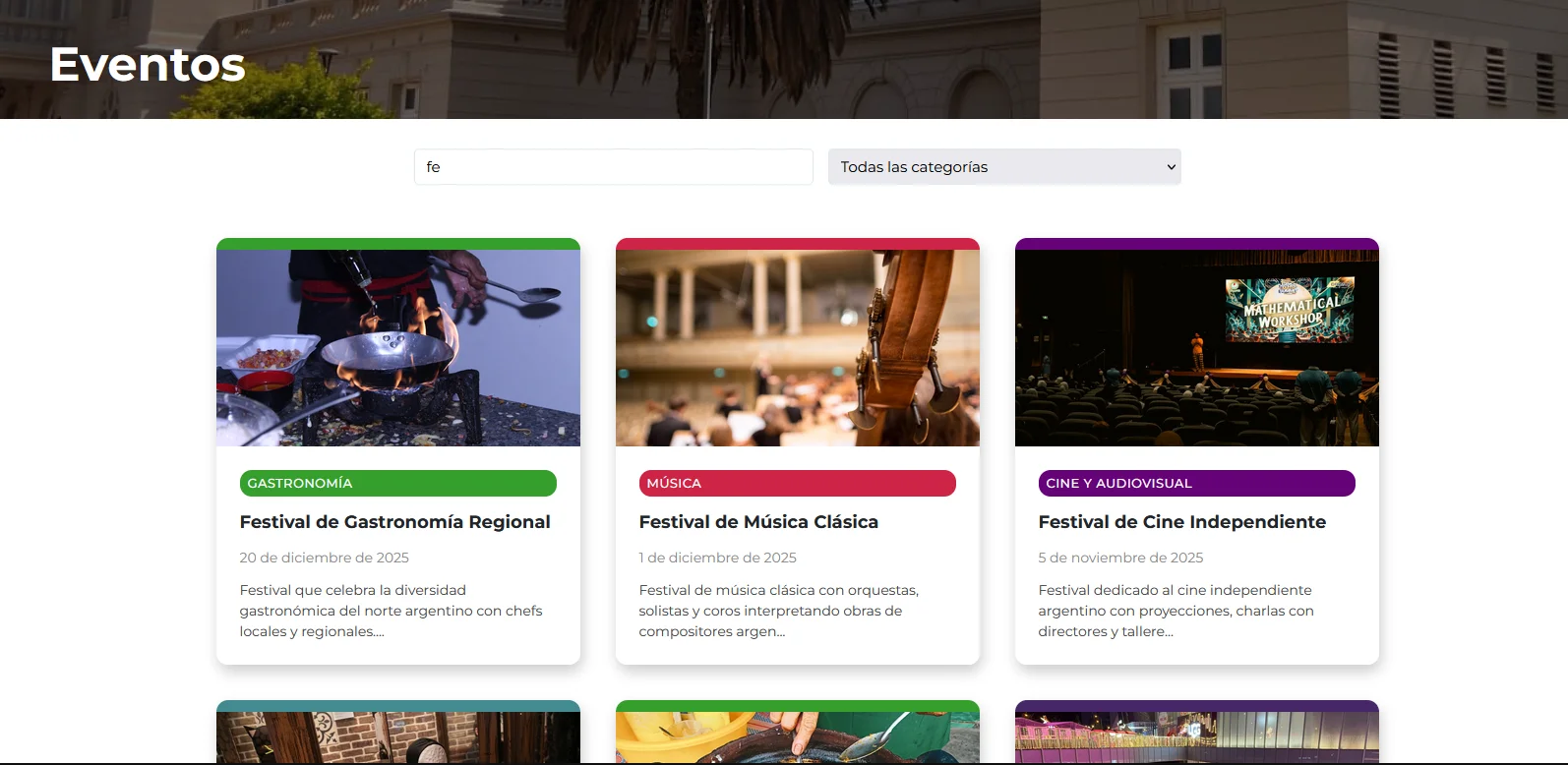 PuntoCultura screenshot