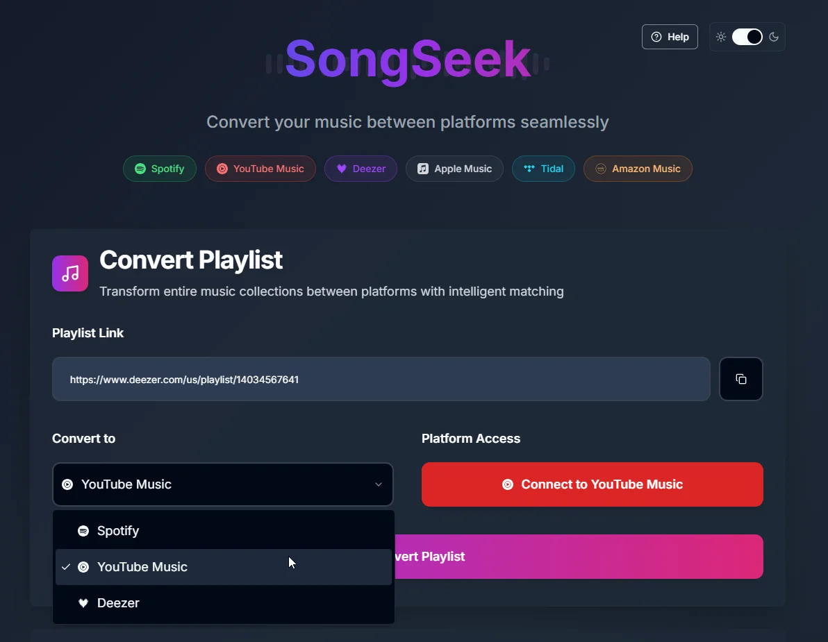 SongSeek screenshot